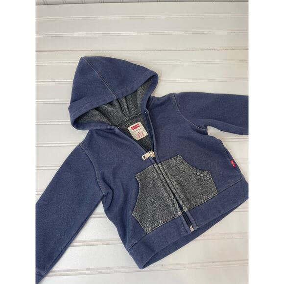 Levi’s Carter’s Raglan Sweater Full Zip Hoodie Shirt & Tee Bundle Size 18 MO - Picture 8 of 8